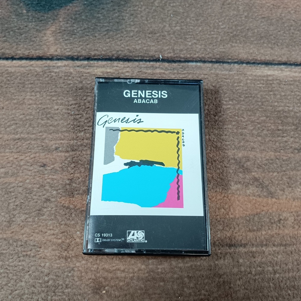 Genesis Abacab Cassette Tape 1981 Atlantic Records CS 19313